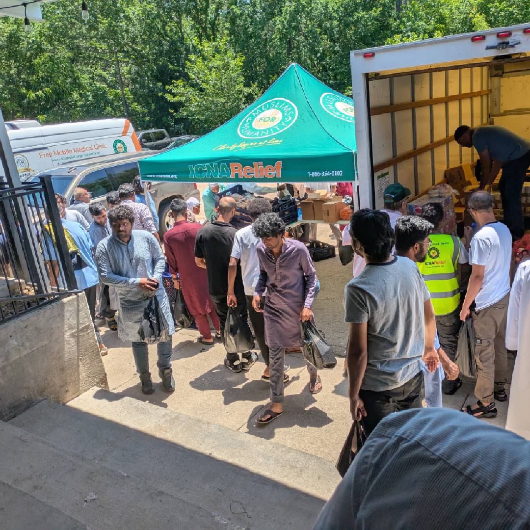  ICNA Relief Food Distribution