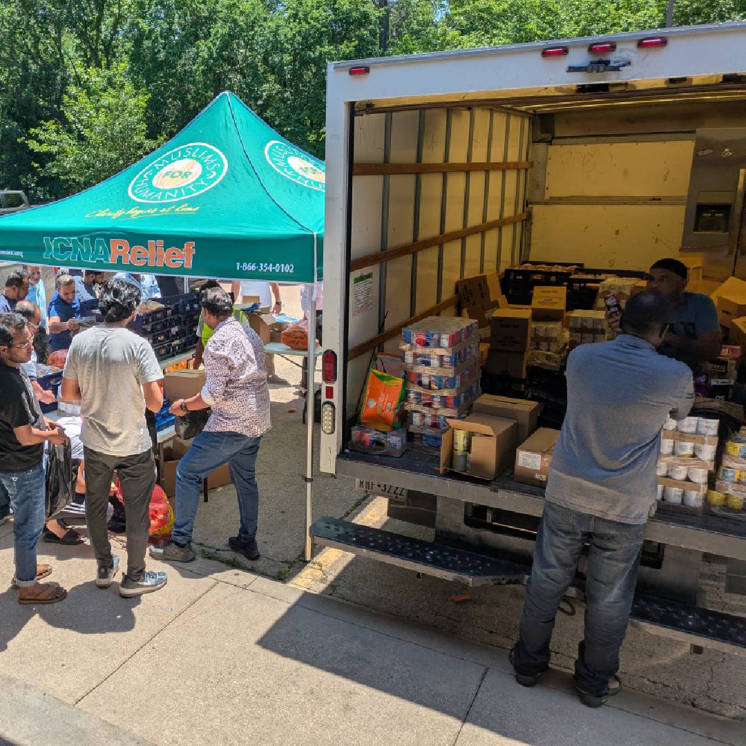  ICNA Relief Food Distribution