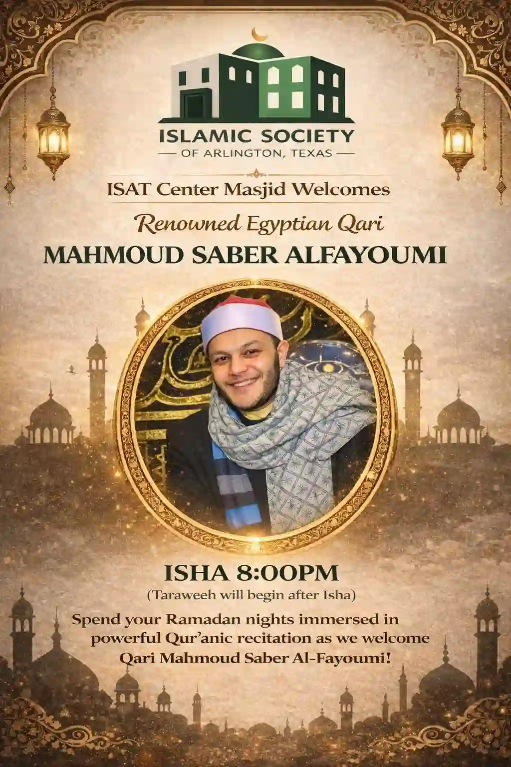 Mahmoud Saber Alfayoumi visiting ISAT
